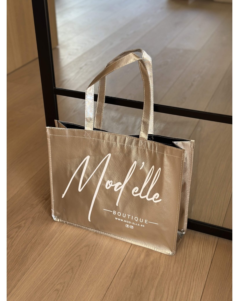 MIAMI BAG - SILVER - (42x12x35 cm)