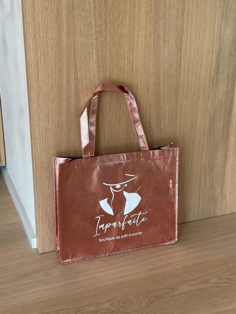 MIAMI BAG - BRONZE - (42x12x35 cm)