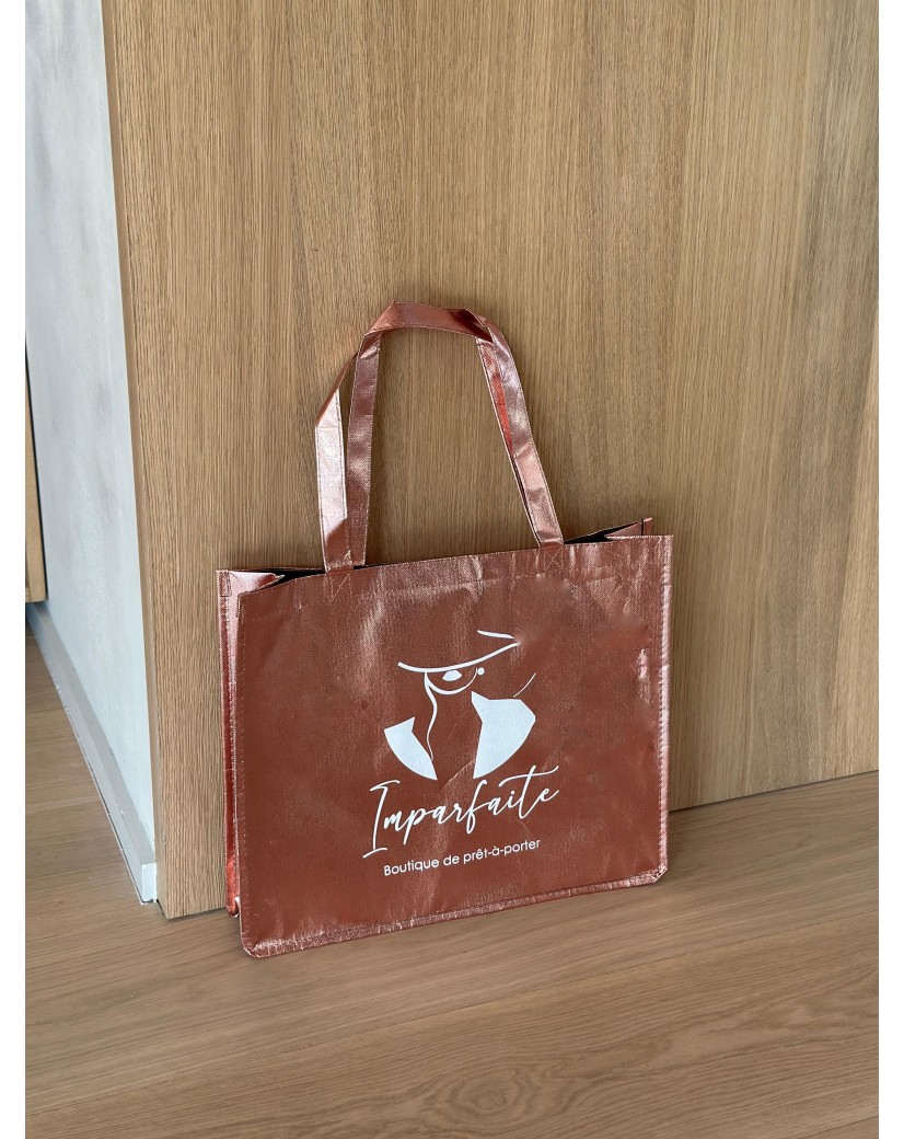 MIAMI BAG - BRONZE - (42x12x35 cm)