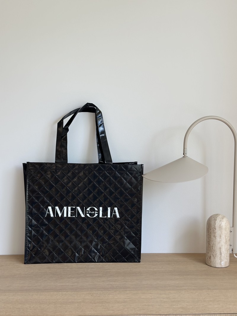 BAG OSLO - BLACK - (41x12x35 cm)