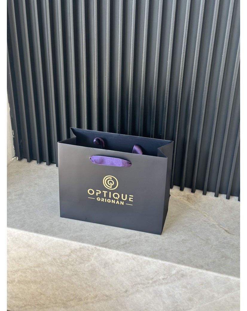 Luxe papieren tas "Monaco"- 100% gepersonaliseerd - S (25x10x20 cm)
