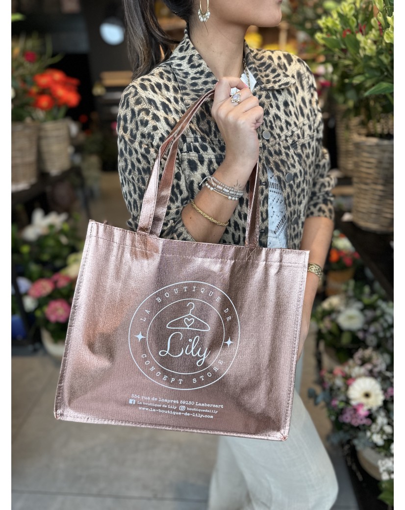 MIAMI BAG - BRONZE - (42x12x35 cm)