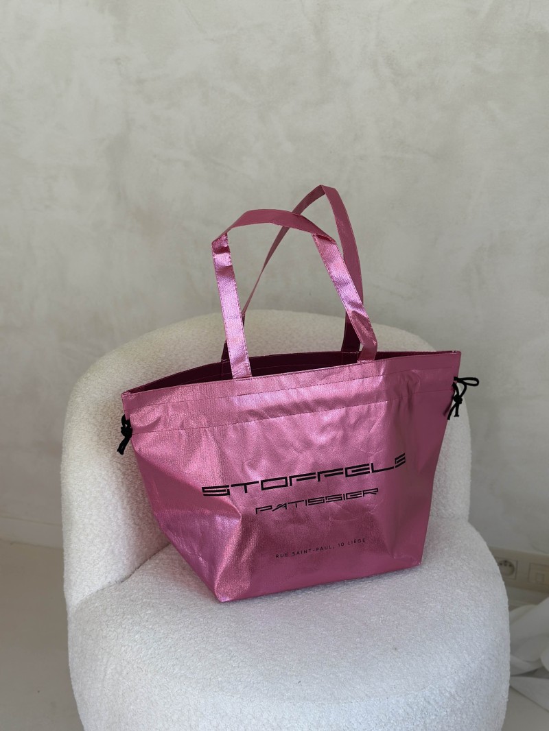 BOLSA NICE ROSA ORO L (58x24x35cm)