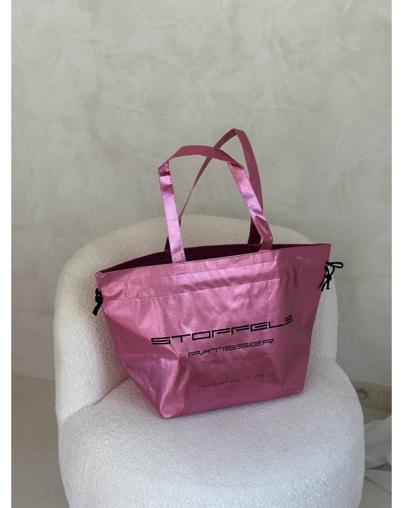 BOLSA NICE ROSA ORO L (58x24x35cm)