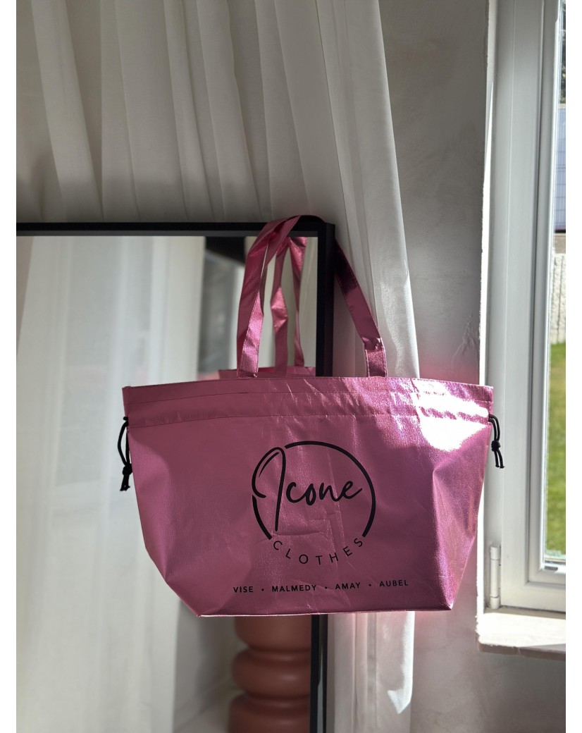 BOLSA NICE ROSA ORO L (58x24x35cm)