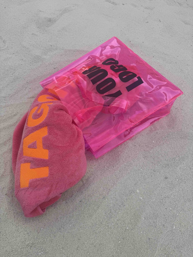 SAC RIO - ROSE - (40x14x40 cm)