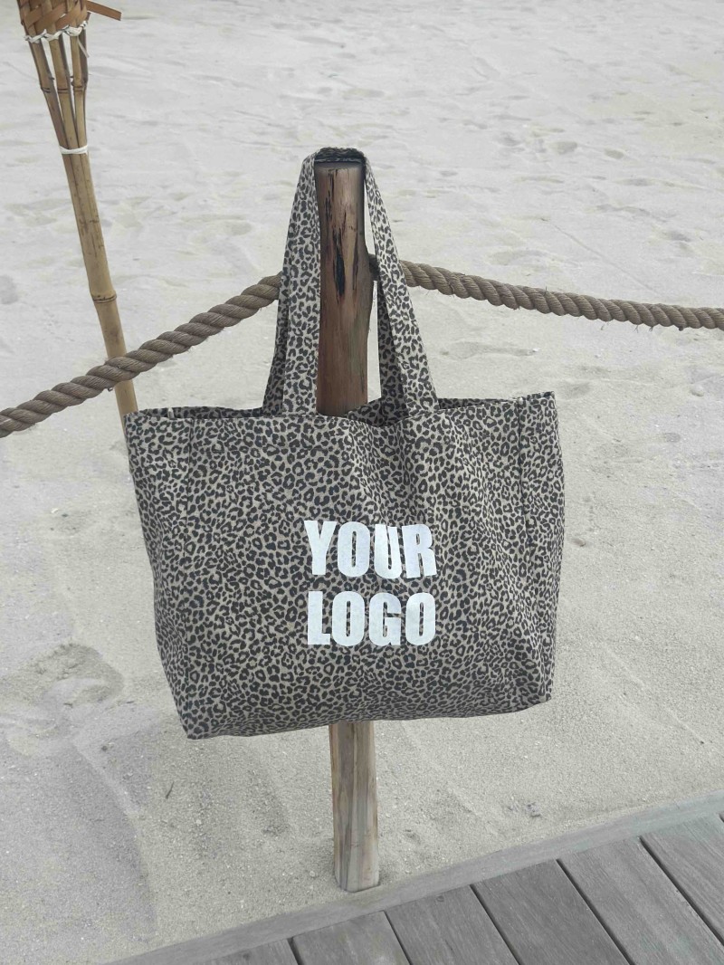 NANCY BAG - LIGHT LEOPARD 🤎 (43x15x36 cm)