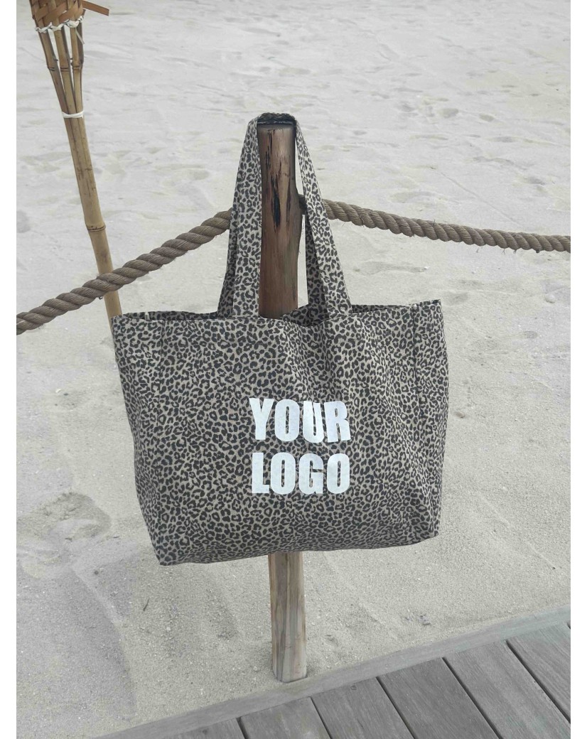NANCY BAG - LIGHT LEOPARD 🤎 (43x15x36 cm)