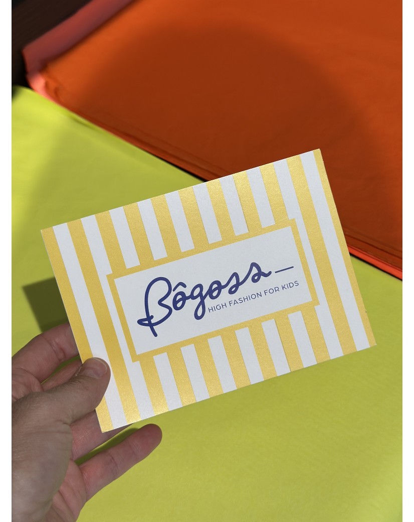Personalized card from A to Z