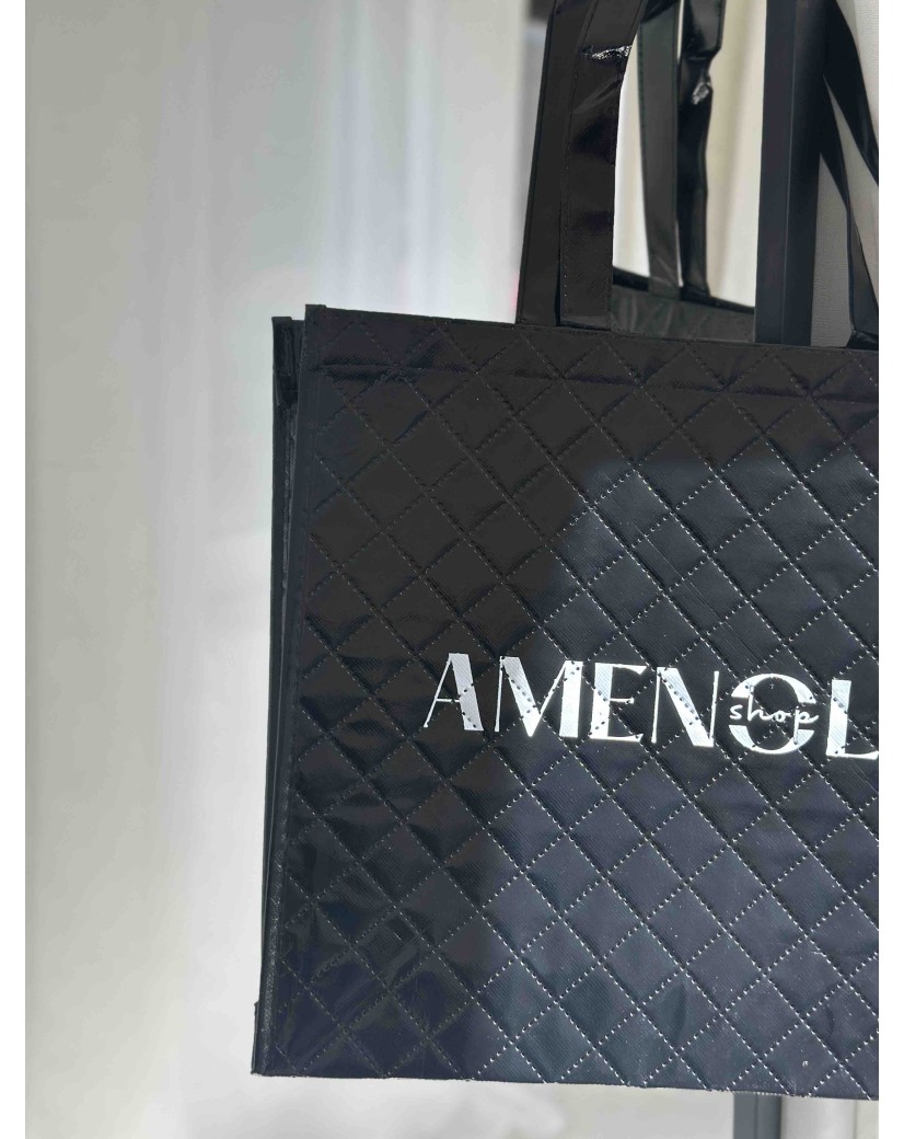 BAG OSLO - BLACK - (41x12x35 cm)
