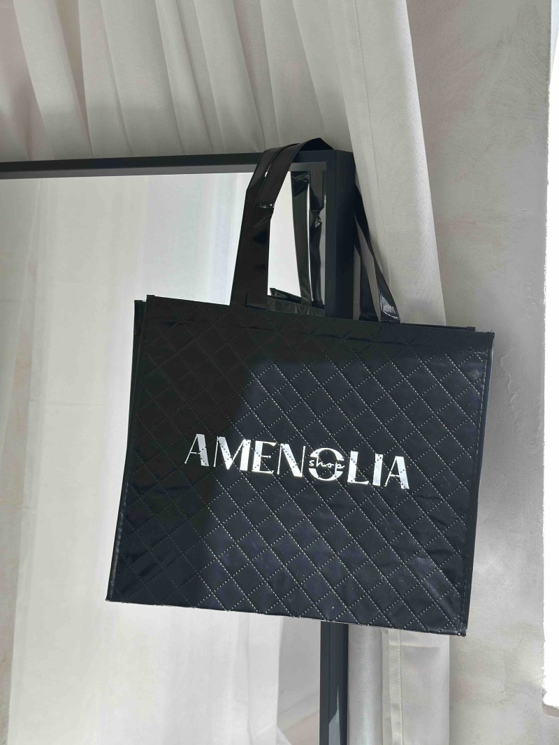 BAG OSLO - BLACK - (41x12x35 cm)