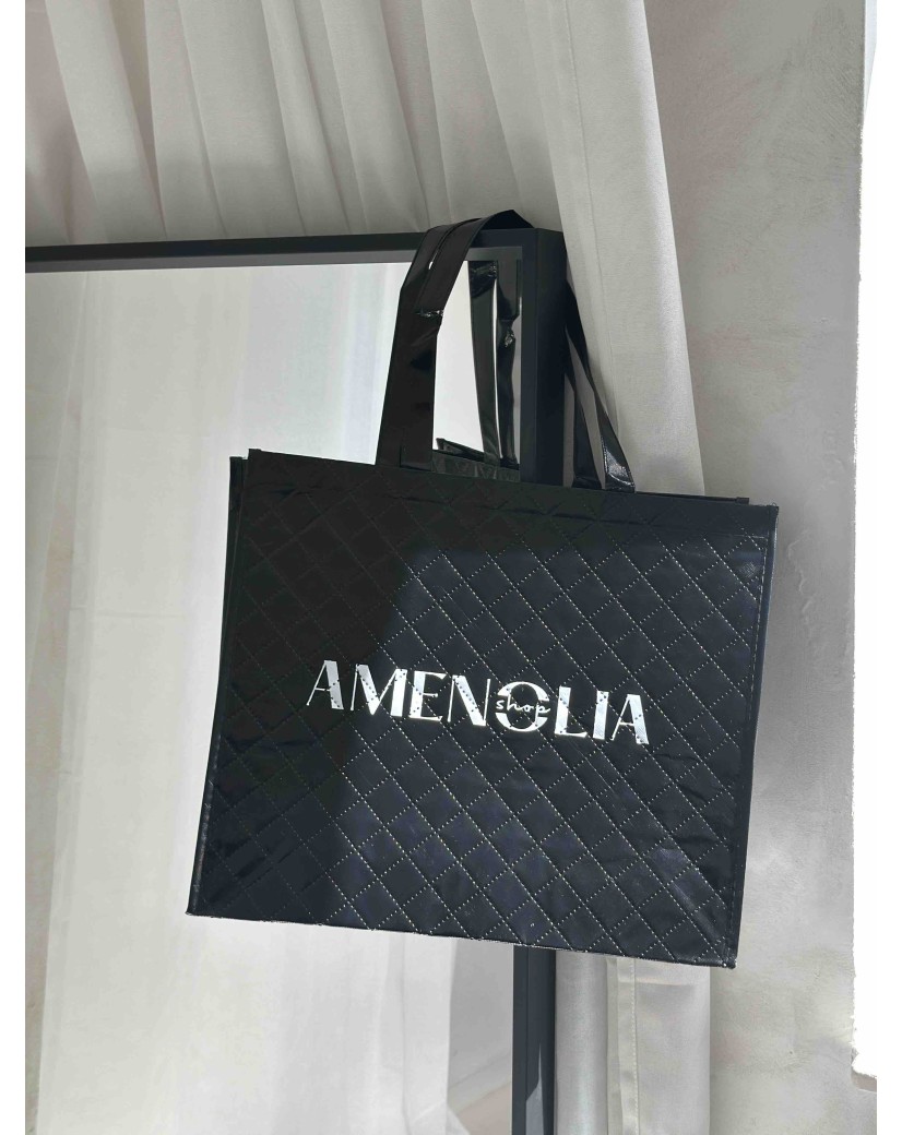 BAG OSLO - BLACK - (41x12x35 cm)