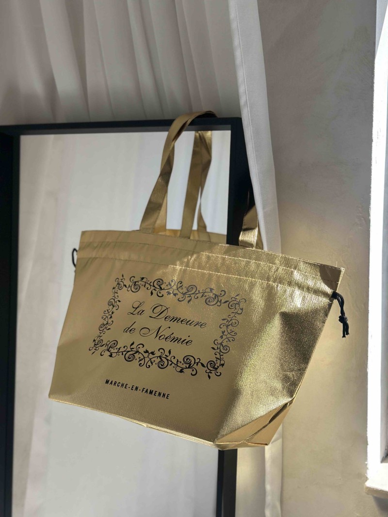 Bolsa NICE ORO L (58x24x35cm)