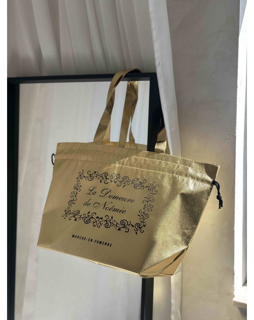 Bolsa NICE ORO L (58x24x35cm)