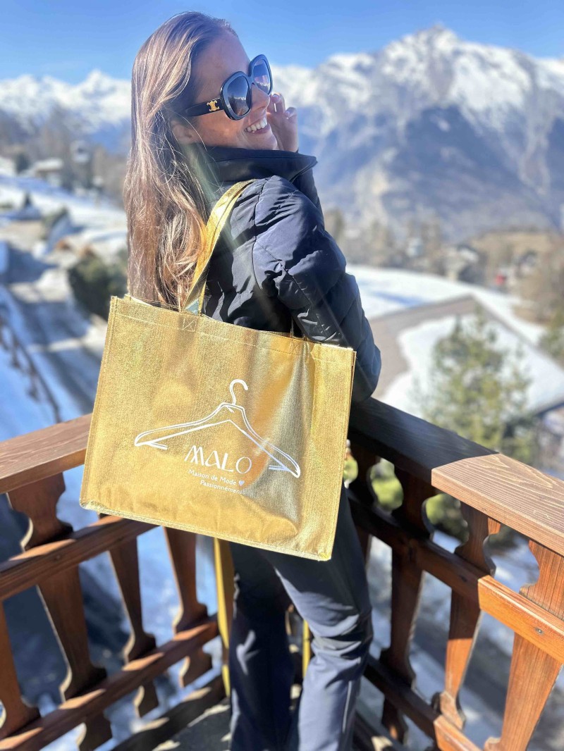 MIAMI TAS - GOLDFARBEN - (42x12x35 cm)