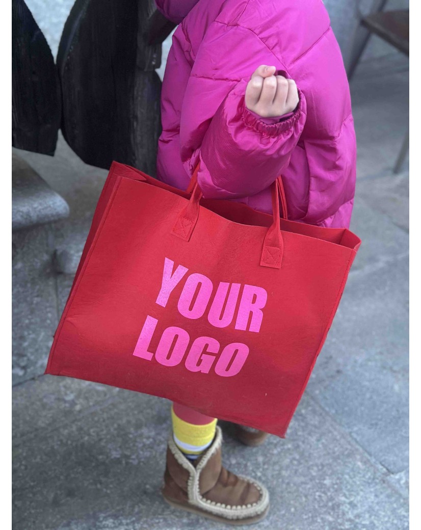 SAC GRENOBLE - ROUGE -  L (42x12x35cm)