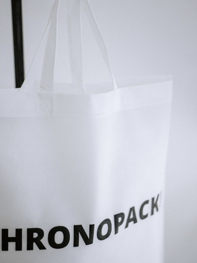 MARSEILLE WHITE BAG - M (45x10x35cm)