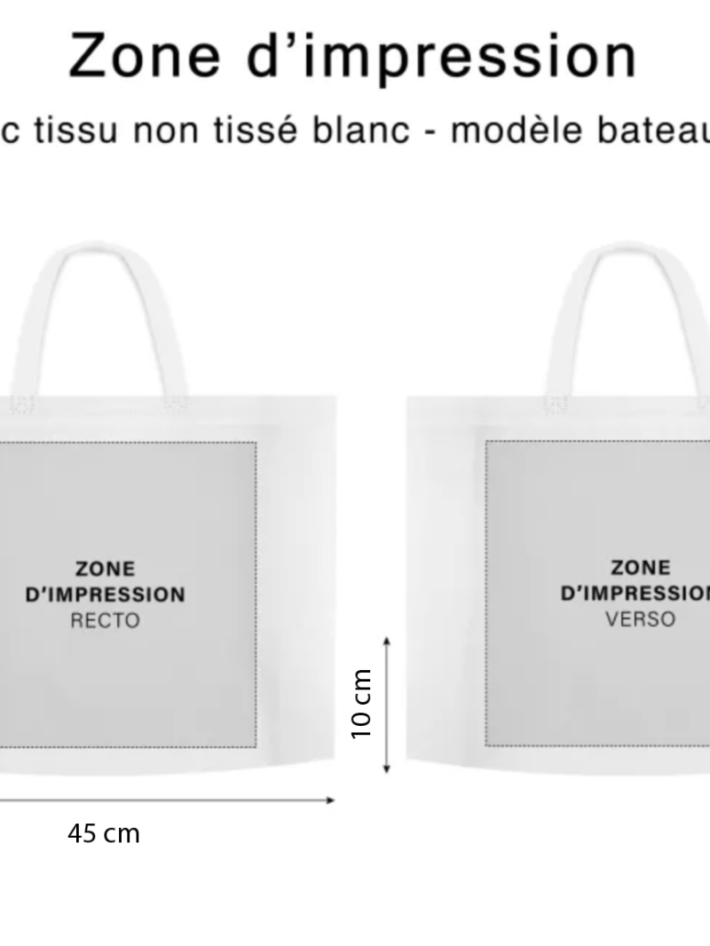 MARSEILLE WHITE BAG - M (45x10x35cm)
