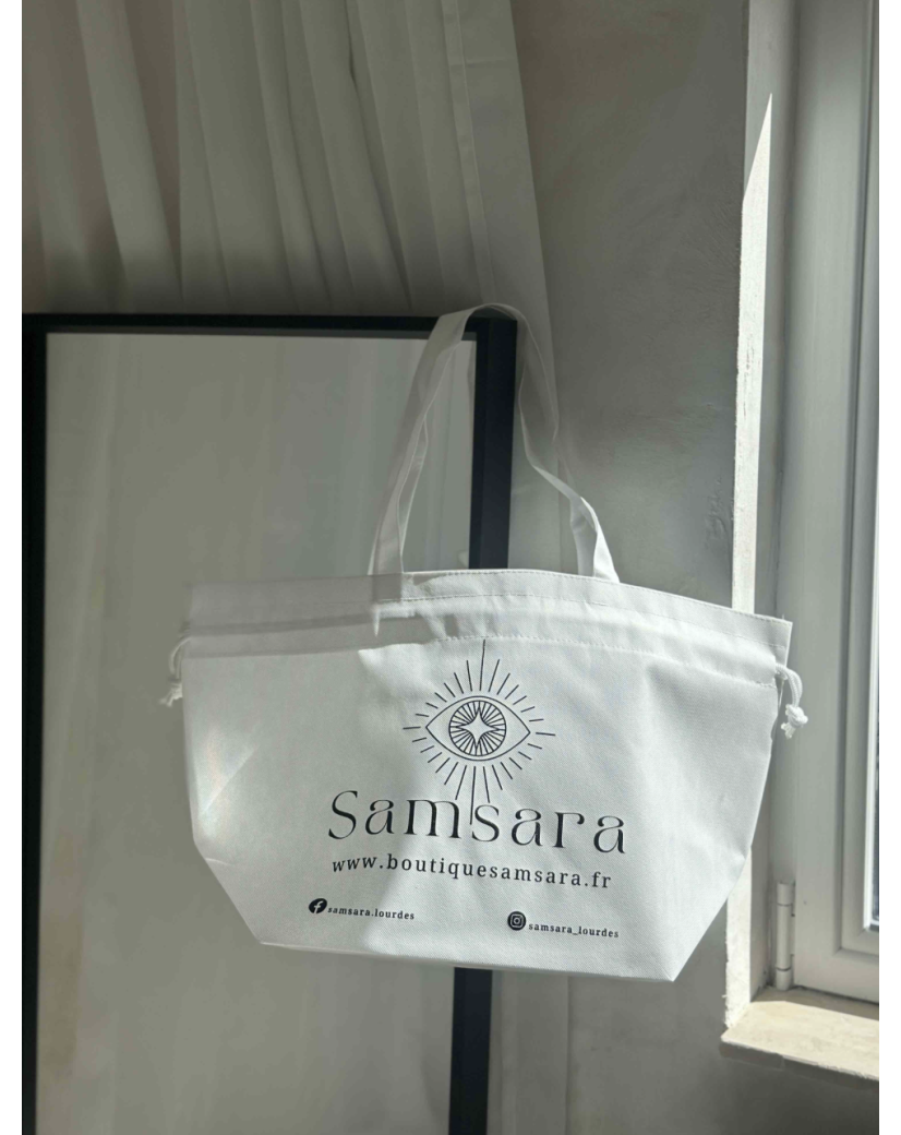 SAC NICE BLANC L (58x24x35cm)