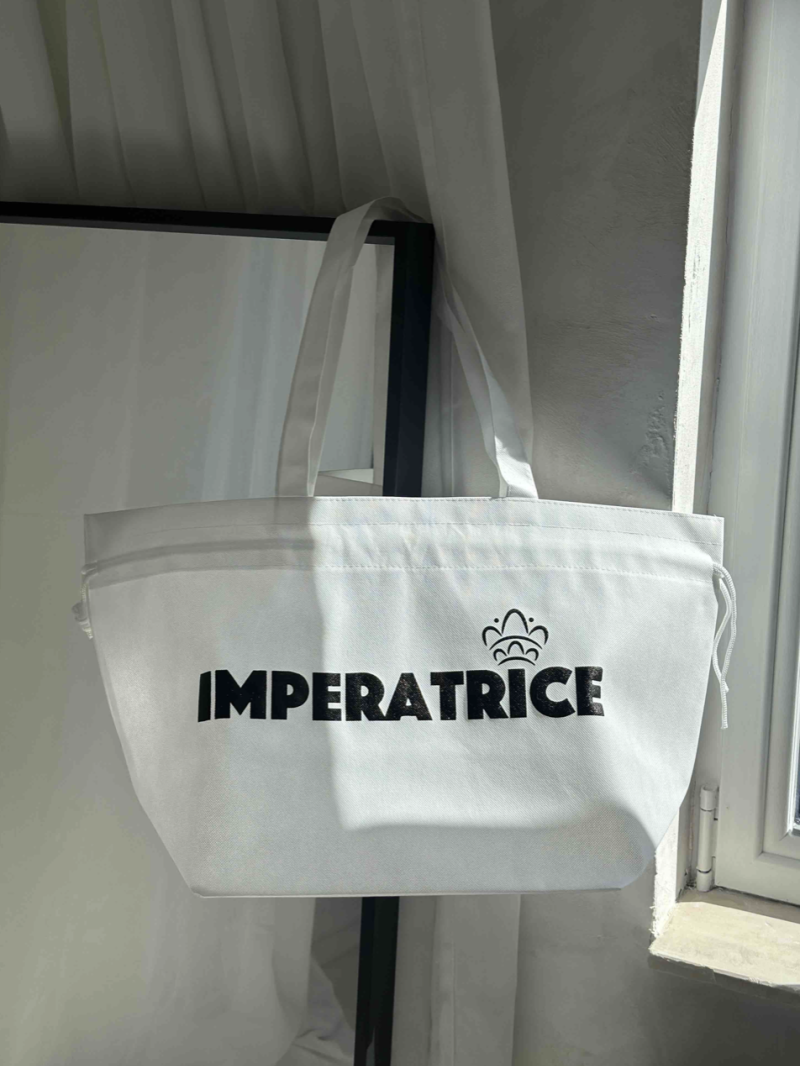 SAC NICE WHITE L (58x24x35cm)