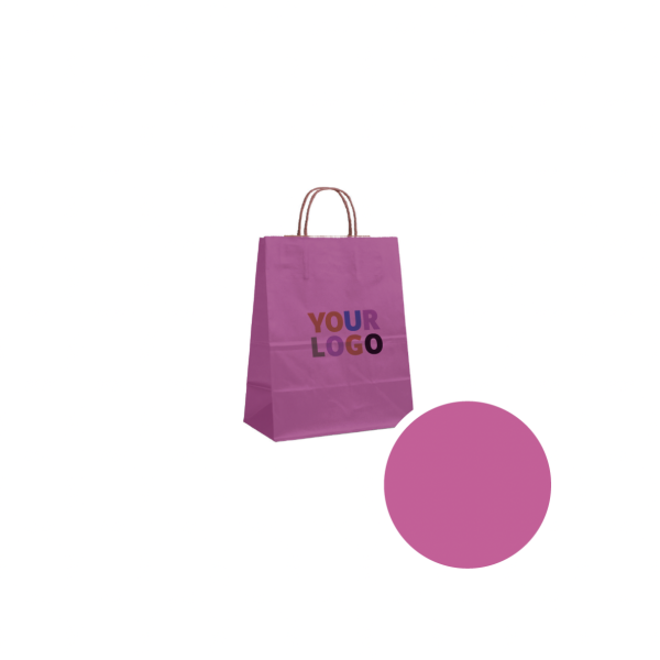 Paper Bags – Pink S (18x8x22cm)