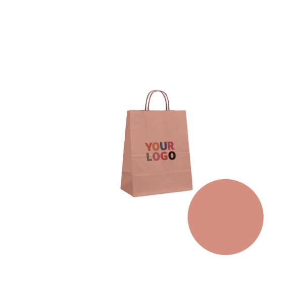 Paper Bags – Apricot S (18x8x22cm)