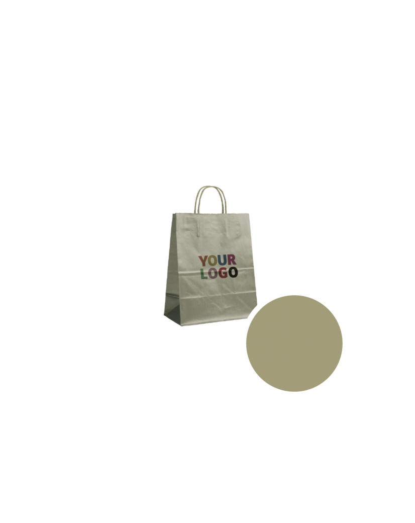 Paper Bags – Gold S (18x8x22cm)