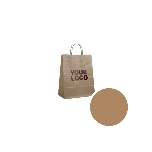 Sacs papier - Bronze S (18x8x22cm)