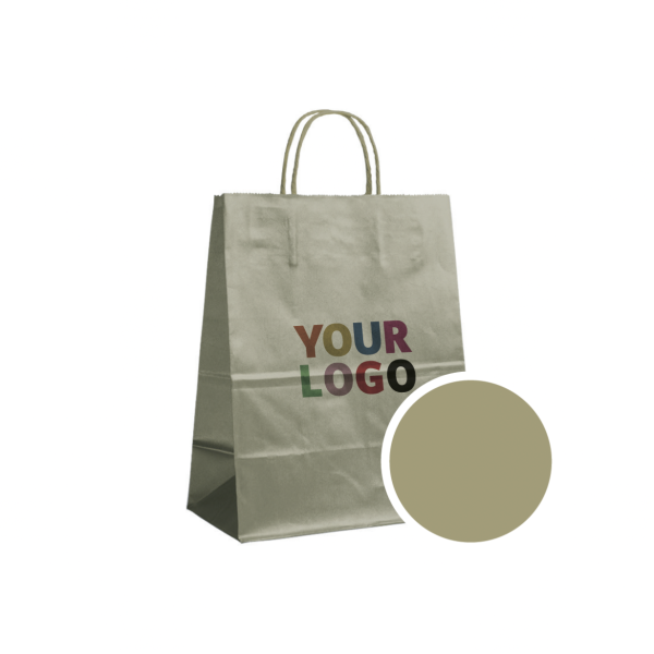Paper Bag Gold L (32x12x41cm)
