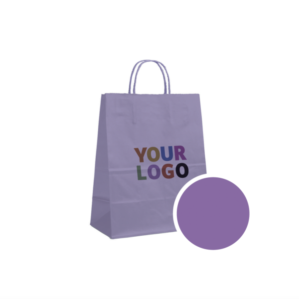 Paper Bag Lavender L (32x12x41cm)