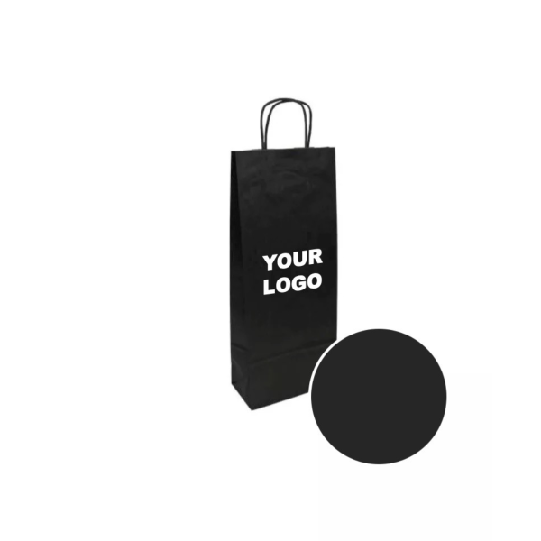 Customizable 1-bottle brown bag, express delivery & low price.