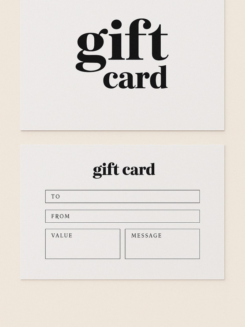 Tarjeta regalo "Gåva