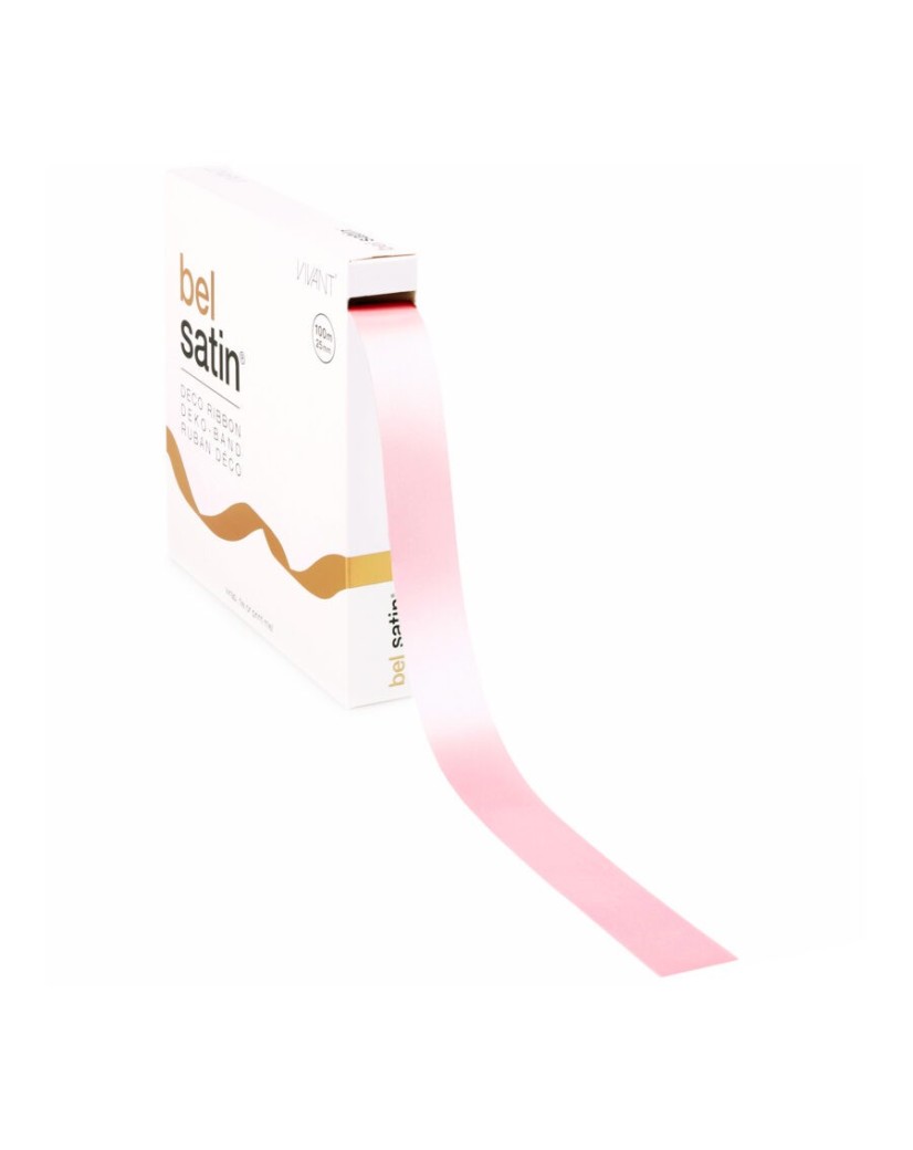 Ruban 10 - Rose 25mm