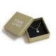 Personalized black jewelry box